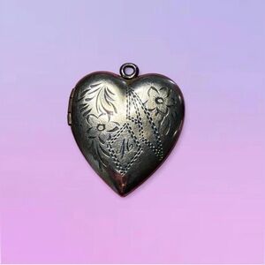Vintage 12k gold filled heart locket